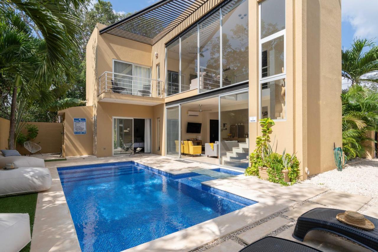 Tulum Private Modern Villa-Pool Beds-Ac-Internet-Parking-Grill מראה חיצוני תמונה