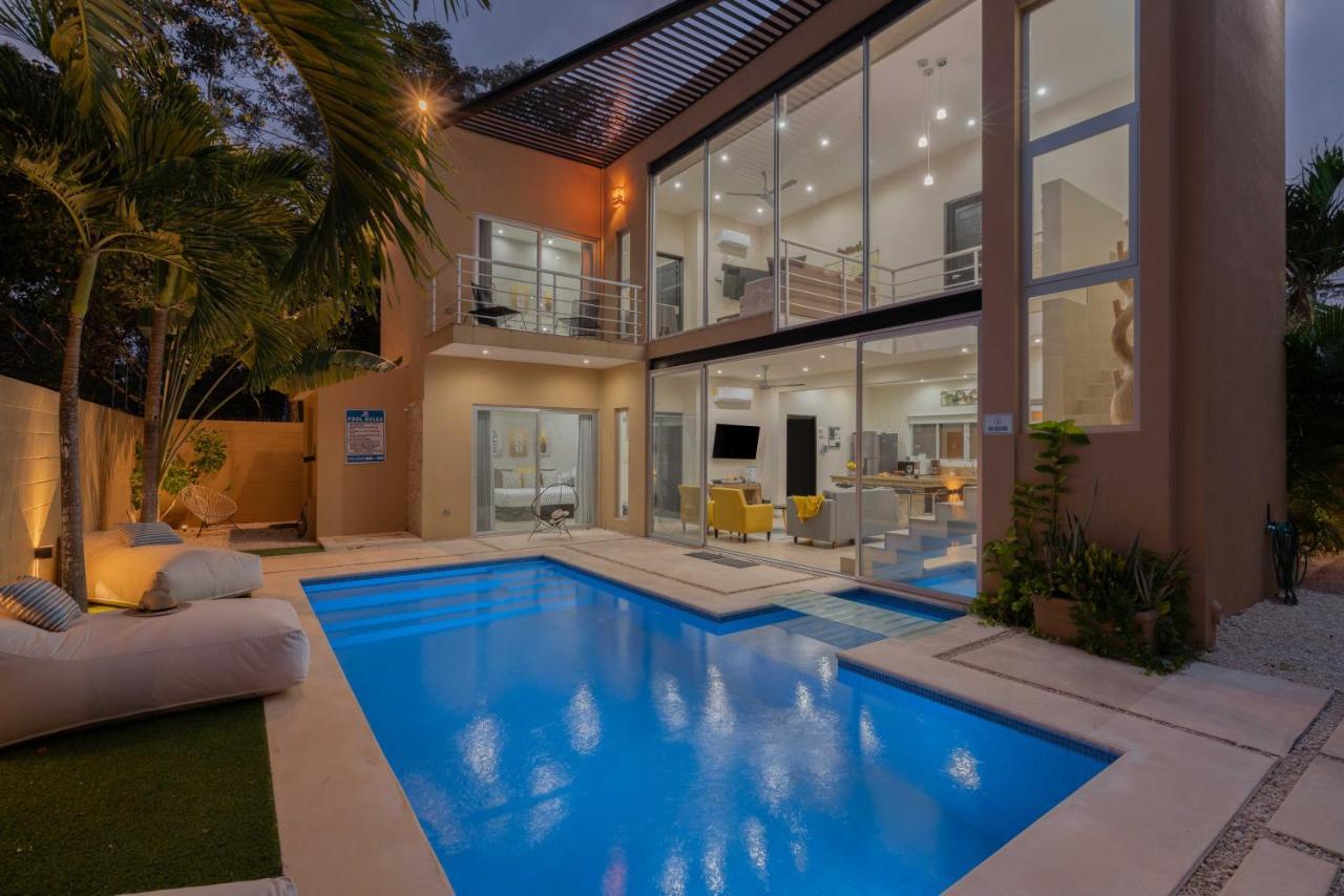 Tulum Private Modern Villa-Pool Beds-Ac-Internet-Parking-Grill מראה חיצוני תמונה